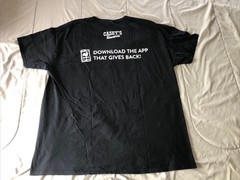 Casey’s Stores ” Rewards Points For Good ” T-Shirt Black Size 2XL