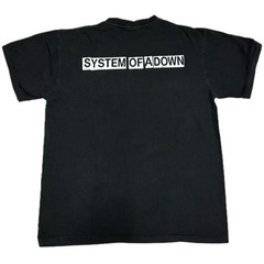 System Of A Down 1998 Vintage Promo SOAD HAND Sz.L Single Stitch Shirt REPRINT