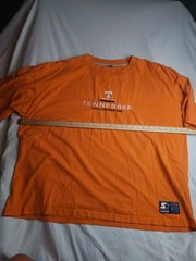 Tennessee Volunteers T-Shirt Mens 3XL Orange College Football Game Day Utility