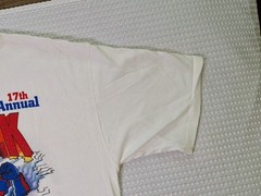 Vintage 1997 Fram Nationals Racing Track Atlanta Georgia T-shirt Size XL Oneita