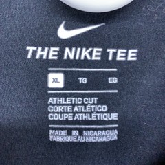 The Nike Tee Tiger Woods Frank Club Head Cover Graphic Black T-Shirt, X-Large XL
