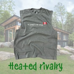 I’m coming to the cottage Heated Rivalry Ilya Men Black cotton muscle T-shirt