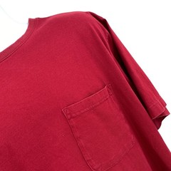 Covington Mens T-Shirt Deep Red Size XLT Crew Neck Regular Fit Pullover Casual
