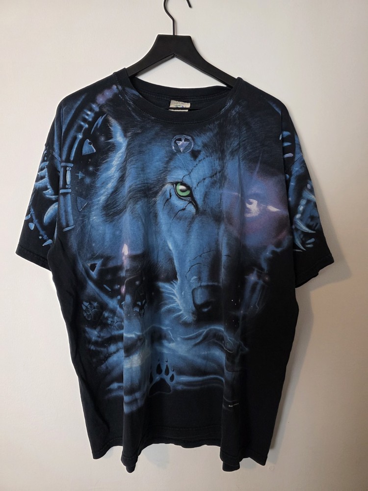 Liquid Blue Great Wolf Lodge 00s vintage t-shirts size XXL