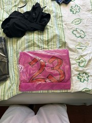 SUPREME JORDAN Warm Up Jersey Pink IR6462-601 Size L