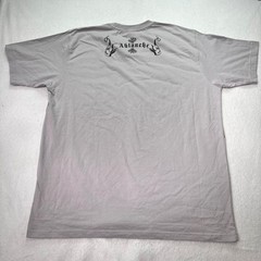 Aflanche Wing Graphic T-Shirt Mens 3XL Gray NWT Embroidered Y2K Streetwear