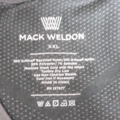 Mack Weldon Asphalt Gray Stealth Crew Neck T-Shirt Sweat Wicking Size XXL NWOT