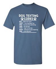 Doggy Messaging Encryptions Sarcastic Humor Super Soft Ring Spun Funny T Shirt