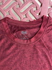 Everlast Greatness Within EverDri Workout T-shirt Burgundy Tee New w/o Tags