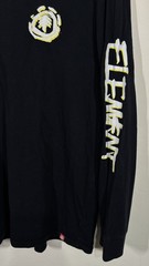 FOS x ELEMENT Sprites Series Tshirt Mens Large Long Sleeve Black Skateboarding