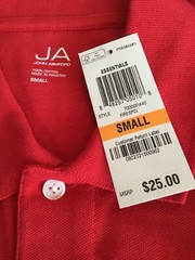 JA John Ashford Men’s Short Sleeve Shirt Size S