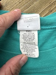 Vintage 90s Disney Winnie the Pooh Turquoise T Shirt Sun Sportswear USA XXL