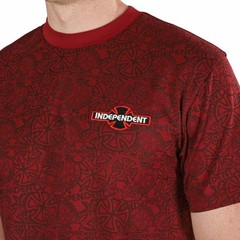 Independent Array S/S T-Shirt – Oxblood