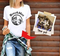 Custom dog shirt Personalized dog shirt Personalized Dog Face T-shirt, Dog