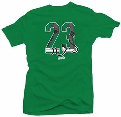 Shirt to Match Jordan Retro 1 Pine Green 2020( Snelos 23 Green) Green