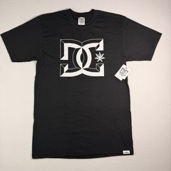 Y2K DC Shoes Rob Dyrdek Collection Graphic Logo Tee Black Medium NWT