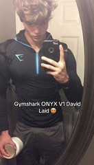 Gymshark OG Onyx V1 Small David Laid Hoodie