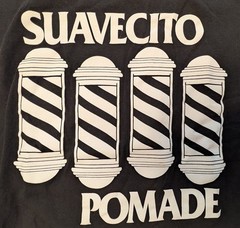 Suavecito Pomade Men’s Black Flag Barber Poles T-Shirt 3XL Worn Once Great Shape
