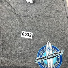 Shaka Surfwear Hawaii Alstyle Apparel & Activewear Tank Top Mens XL Gray Cotton