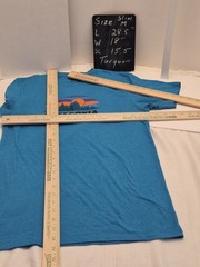 Lot of 3 Patagonia Shirts Mens Medium 2 SLIM FIT 1 Med Regular Blue, green, grey
