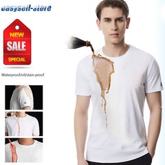 Waterproof Stain Oil Resistant Slim Fit T-Shirt-His & Hers Couples Matching Tee