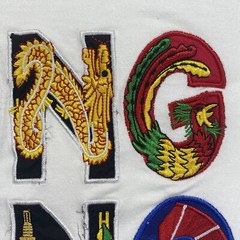 Vintage Hong Kong T Shirt Wonders Never Cease Embroidered Super Detailed Large