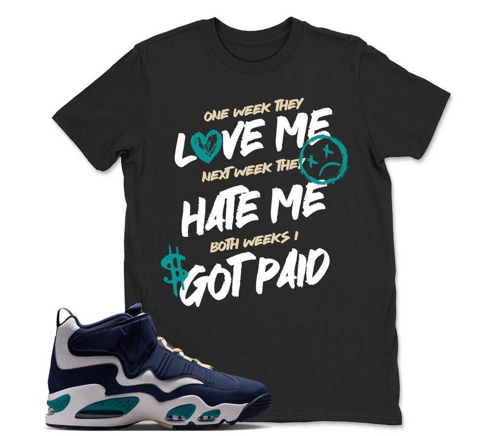 Griffey Max 1 Hall Of Fame 2026 Shirt to Match I Got Paid, BLACK/WHITE