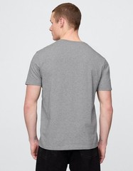 Gap Classic V-Neck Men’s Size M Tall Medium Heather Grey T-Shirt NWT