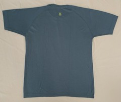 Chubbies Sports Shirt Mens Blue Workout Stretch Preppy Polyamide Run Athleisure