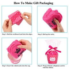 Retirement Gifts for Women – Gifts Her Socks Retired Dark Pink Socks