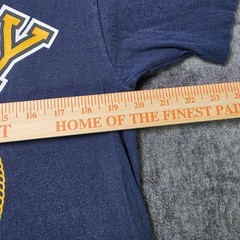 Vtg 90s Soffe’s Choice US Navy Double Sided T Shirt Medium Blue Single Stitch M