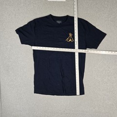 Pendleton Men Shirt L/G Navy Blue Graphic Tee Short Sleeve Print