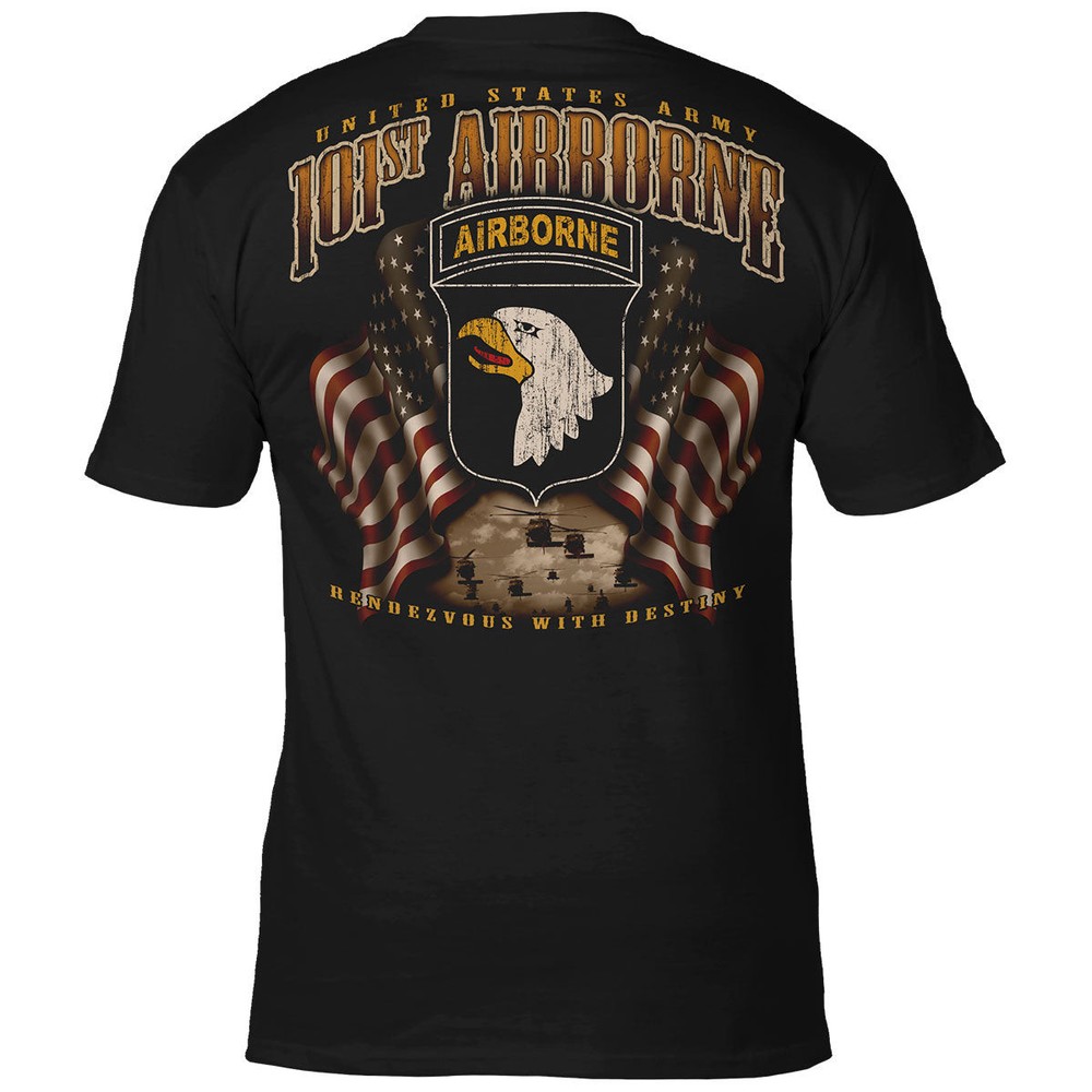 U.S. Army 101st Airborne Flags ‘Rendezvous With Destiny’ 7.62 Design