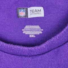 NFL Team Apparel T-Shirt Mens 3XL Purple Black Baltimore Ravens NFL Graphic 2 Pc