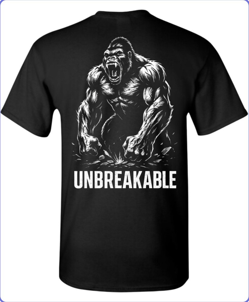 Unbreakable Gym Men’s T-Shirt Till I Collapse Small To 3X-Large