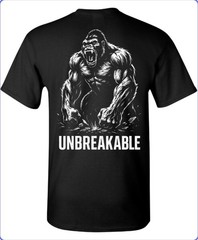 Unbreakable Gym Men’s T-Shirt Till I Collapse Small To 3X-Large