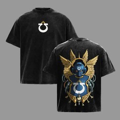 Ultramarines Warhammer 40K Vintage Grimdark Graphic Tee Shirt
