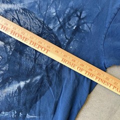 Vintage Mid 90s Wolves In Forest Nature Single Stitch Graphic Tee. Size L