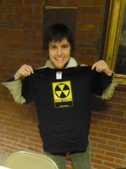 New! ATOMIC RECORDS Milwaukee FALLOUT LOGO Authentic T-Shirt S-M-L-XL-XXL-XXXL