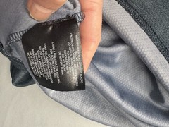 Gerry Short-Sleeve Crew Neck Gray Man’s Shirt, Size L, Comfort, Moisture-Wicking