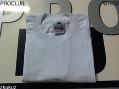 6 NEW PROCLUB HEAVY WEIGHT T-SHIRT WHITE PLAIN PRO CLUB BLANK S-7XL 6PC