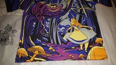 NWT The Shirt Farm Alice In Wonderland Cheshire AOP Tee T-Shirt Men’s M Disney