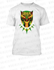 1865 Juneteenth Black Panther Tee Shirt Mask Black History Big & Tall Small