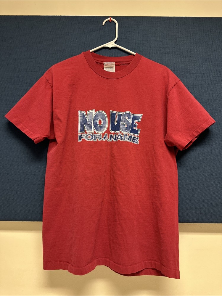 No Use For A Name OG Leche Con Carne Fat Wreck Chords Single Stitch Shirt Size L