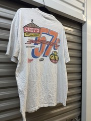 Vintage Breezy Whitworth Sprint Car Shirt 90s Worthington MO Dirt Track L