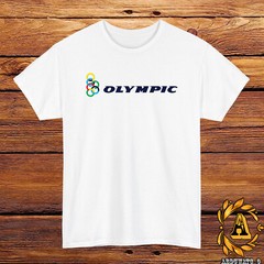 Olympic Airways Logo T-Shirt Black/Grey/White/Navy /Red/Light Blue S-5XL