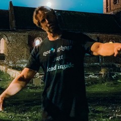 Mens Not A Ghost Just Dead Inside T Shirt Funny Halloween Party Haunted Graphic