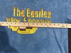 Liquid Blue The Beatles Yellow Submarine Shirt Small Blue Distressed