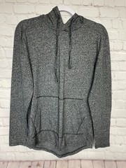 Straight Faded Men’s long sleeve hooded kangaroo pocket shirt Hoodie sz S, GUC