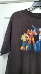 Transformers Men’s XL Graphic Shirt Hasbro Black 2008 Short Sleeve Crewneck